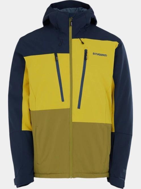 geaca de schi pt. barbati Fundango Atlas Allmountain Jacket galben 8