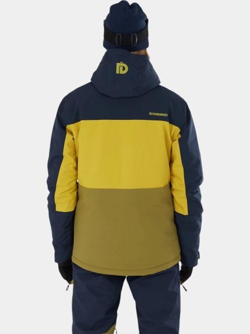 geaca de schi pt. barbati Fundango Atlas Allmountain Jacket galben 3