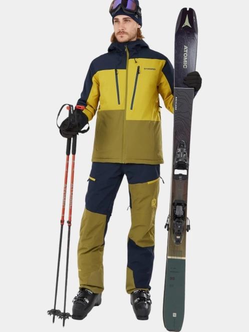 geaca de schi pt. barbati Fundango Atlas Allmountain Jacket galben 4