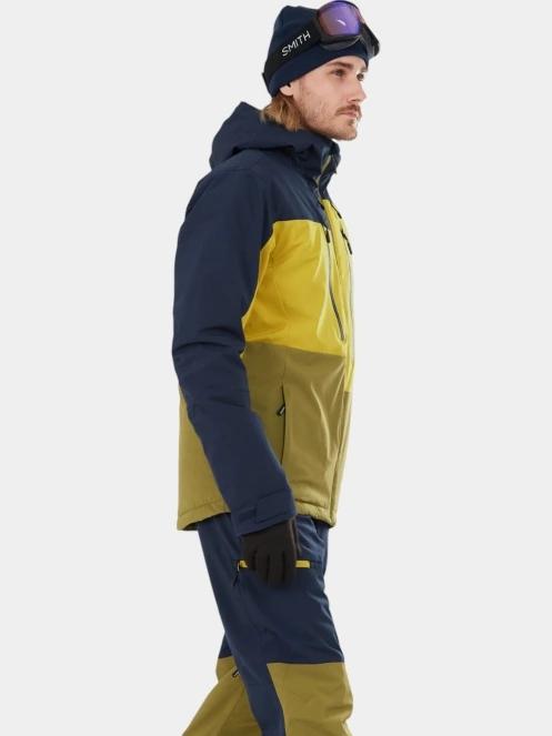 geaca de schi pt. barbati Fundango Atlas Allmountain Jacket galben 5