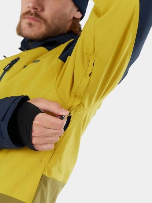 geaca de schi pt. barbati Fundango Atlas Allmountain Jacket galben 7