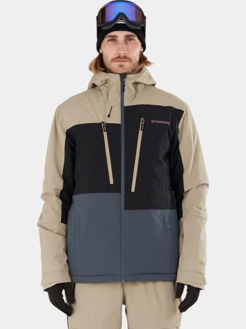 geaca de schi pt. barbati Fundango Atlas Allmountain Jacket nisip 2