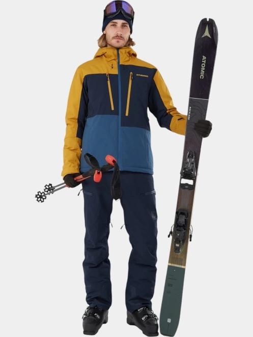 geaca de schi pt. barbati Fundango Atlas Allmountain Jacket galben 4