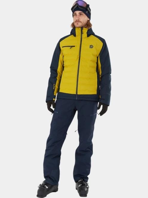 geaca de schi pt. barbati Fundango Orion Padded Jacket galben 4