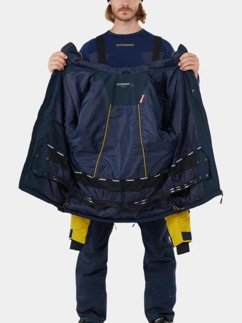 geaca de schi pt. barbati Fundango Orion Padded Jacket galben 5