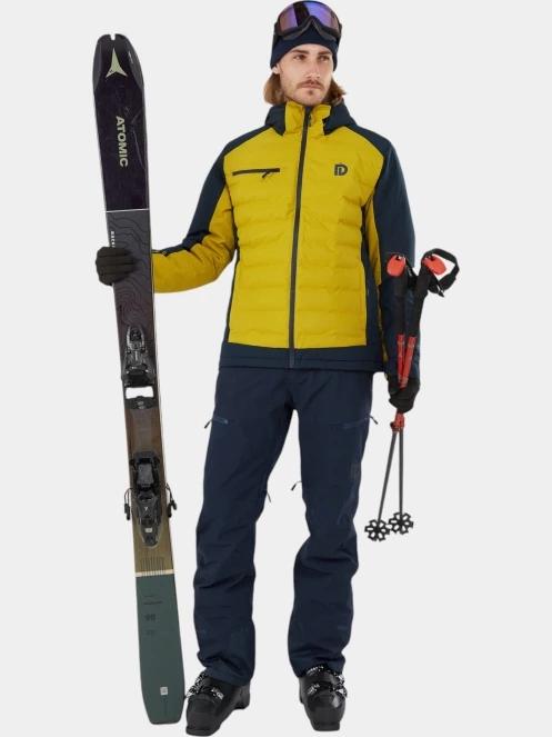 geaca de schi pt. barbati Fundango Orion Padded Jacket galben 7