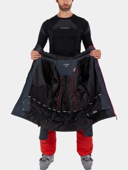 geaca de schi matlasata pt. barbati Fundango Orion Padded Jacket gri 5