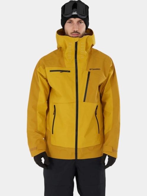 geaca de schi pt. barbati Fundango Manota 3L Shell Jacket galben 2