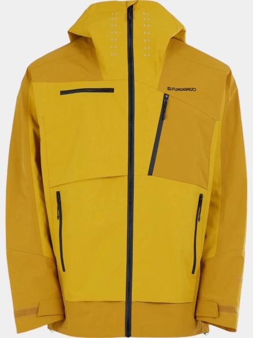 geaca de schi pt. barbati Fundango Manota 3L Shell Jacket galben 9
