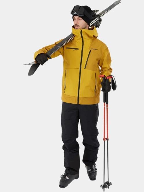 geaca de schi pt. barbati Fundango Manota 3L Shell Jacket galben 4