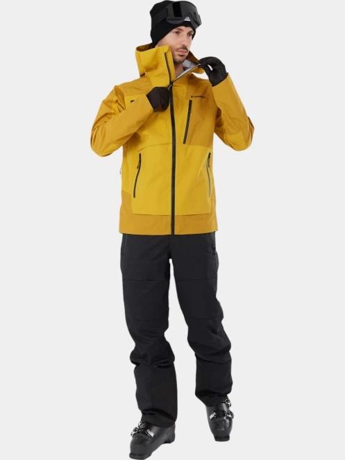 geaca de schi pt. barbati Fundango Manota 3L Shell Jacket galben 6