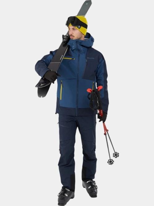 geaca de schi pt. barbati Fundango Manota 3L Shell Jacket albastru 4