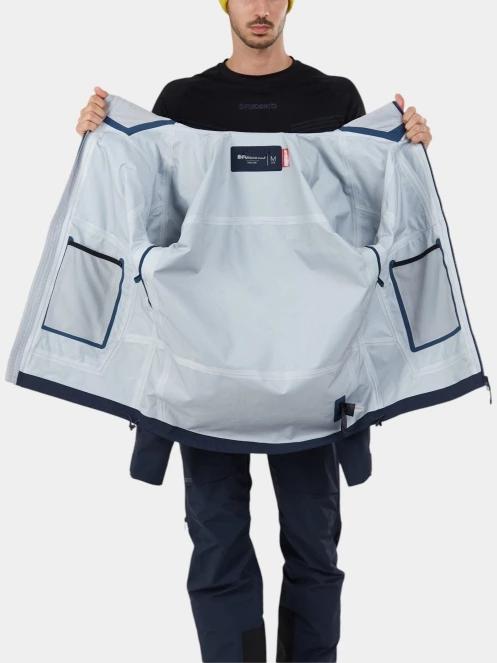 geaca de schi pt. barbati Fundango Manota 3L Shell Jacket albastru 5