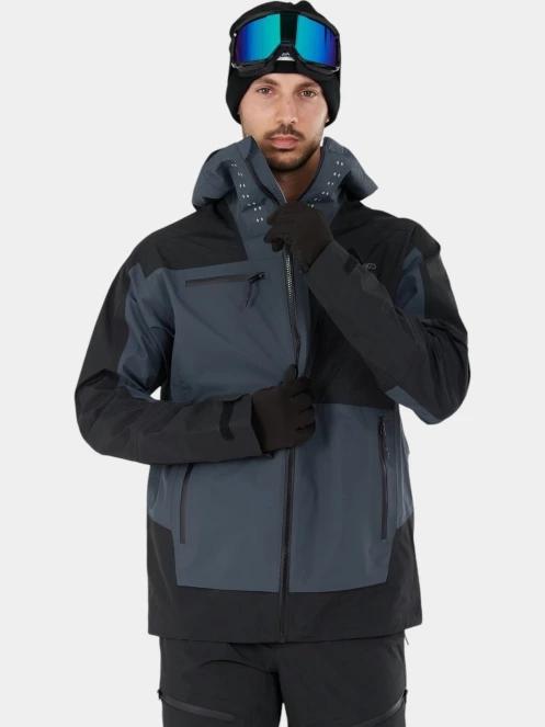 geaca de schi pt. barbati Fundango Manota 3L Shell Jacket gri 5
