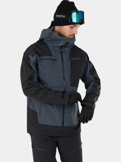 geaca de schi pt. barbati Fundango Manota 3L Shell Jacket gri 6