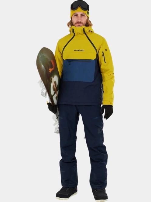 geaca de schi pt. barbati Fundango Hydra ECO Anorak galben 4