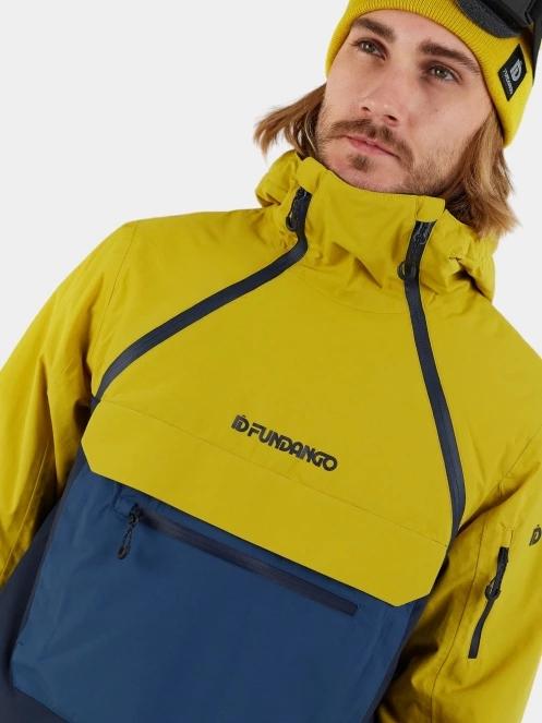geaca de schi pt. barbati Fundango Hydra ECO Anorak galben 6