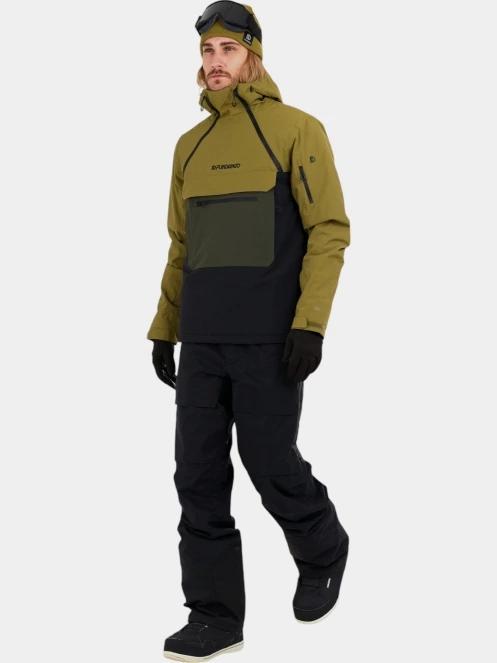 geaca de schi pt. barbati Fundango Hydra ECO Anorak verde 5