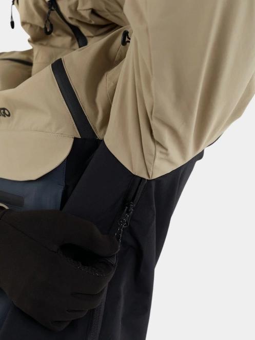 geaca de schi pt. barbati Fundango Hydra ECO Anorak nisip 6
