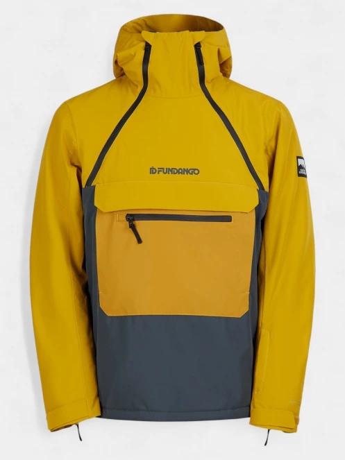 jacheta hanorac pt. barbati Fundango Hydra ECO Anorak galben 10