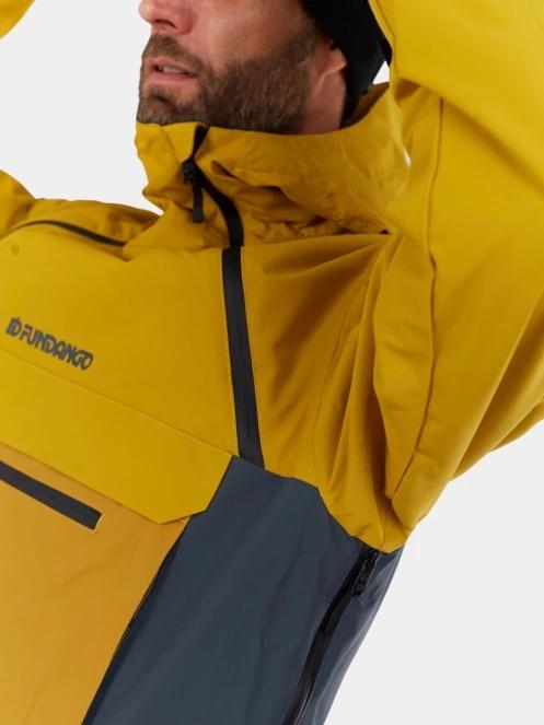 jacheta hanorac pt. barbati Fundango Hydra ECO Anorak galben 8