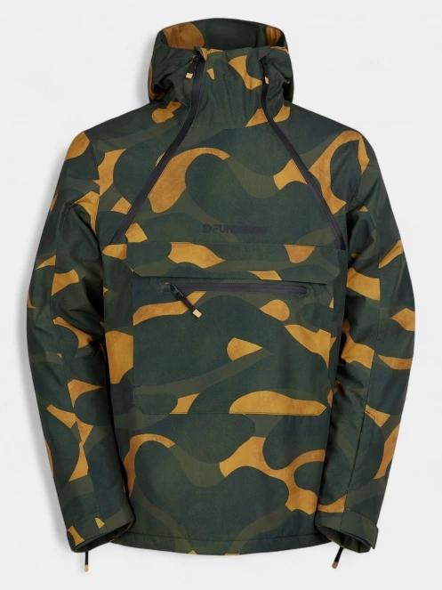 jacheta hanorac pt. barbati Fundango Hydra ECO Anorak verde 11