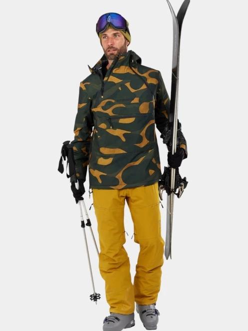 jacheta hanorac pt. barbati Fundango Hydra ECO Anorak verde 4