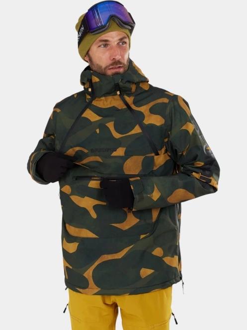 jacheta hanorac pt. barbati Fundango Hydra ECO Anorak verde 6