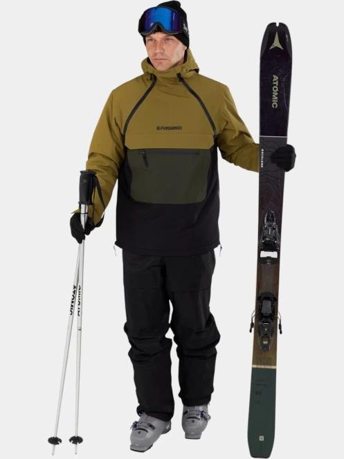 jacheta hanorac pt. barbati Fundango Hydra ECO Anorak verde 4