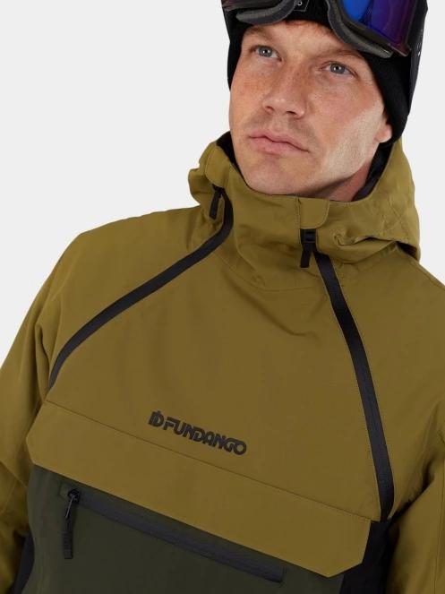 jacheta hanorac pt. barbati Fundango Hydra ECO Anorak verde 6