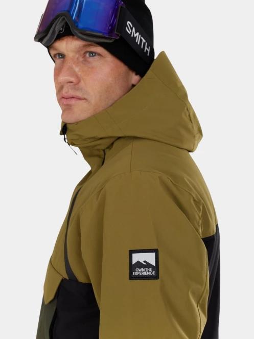 jacheta hanorac pt. barbati Fundango Hydra ECO Anorak verde 8