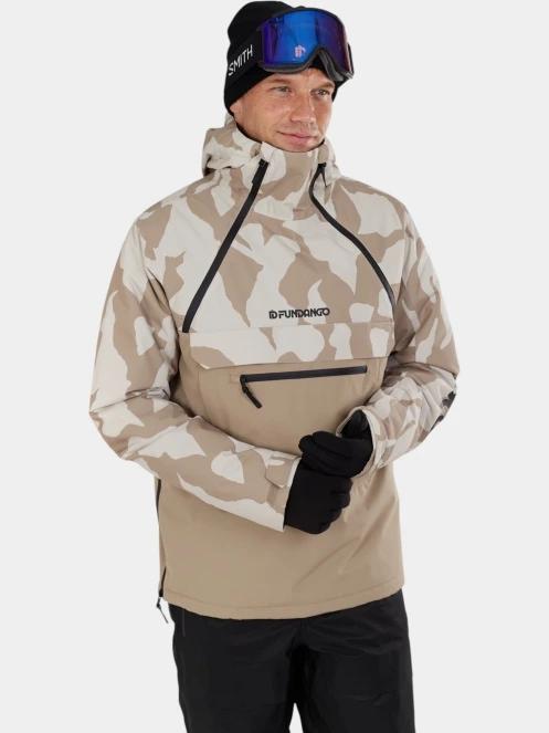 jacheta hanorac pt. barbati Fundango Hydra ECO Anorak nisip 2