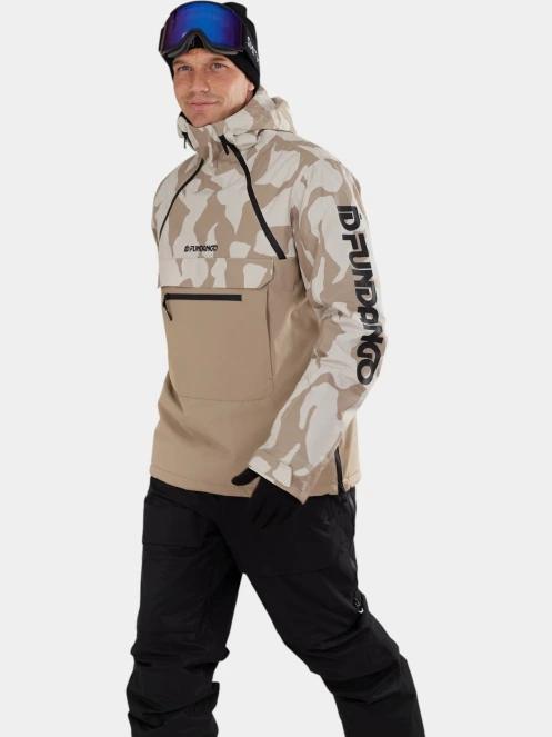 jacheta hanorac pt. barbati Fundango Hydra ECO Anorak nisip 5