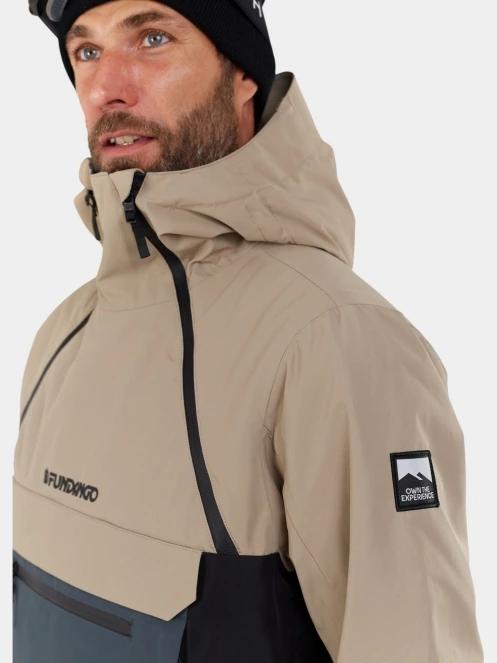 jacheta hanorac pt. barbati Fundango Hydra ECO Anorak nisip 7