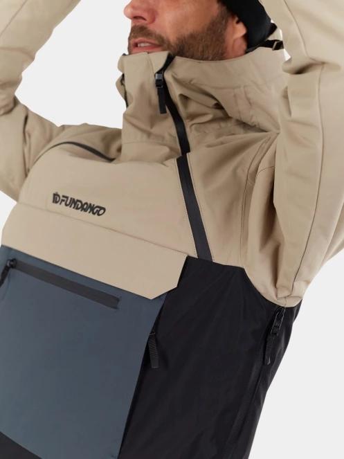 jacheta hanorac pt. barbati Fundango Hydra ECO Anorak nisip 8