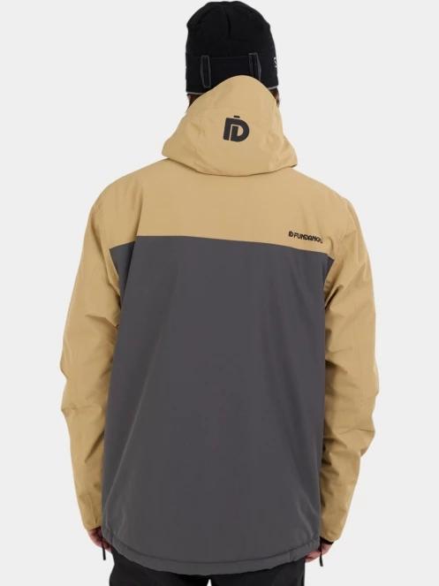 jacheta hanorac pt. barbati Fundango Hydra ECO Anorak nisip 3
