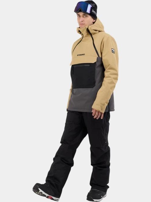 jacheta hanorac pt. barbati Fundango Hydra ECO Anorak nisip 4