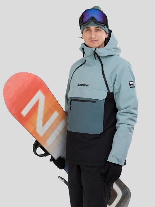 jacheta hanorac pt. barbati Fundango Hydra ECO Anorak verde 2