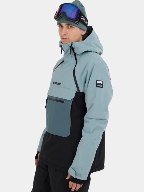 jacheta hanorac pt. barbati Fundango Hydra ECO Anorak verde 7