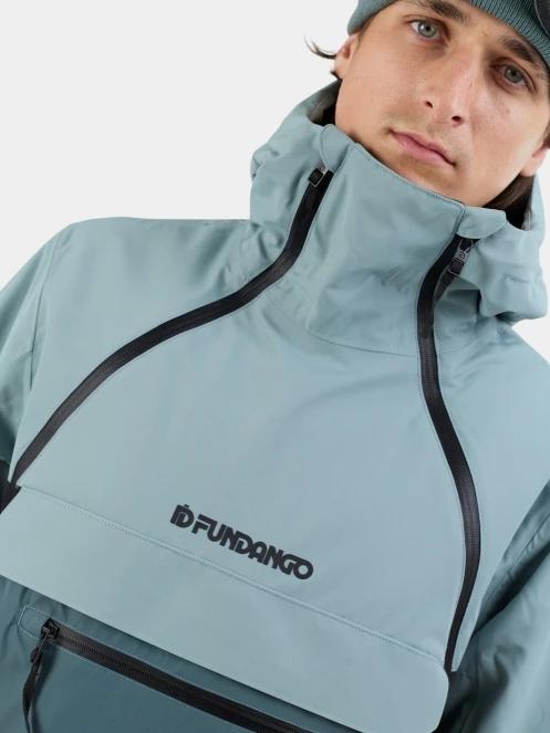 jacheta hanorac pt. barbati Fundango Hydra ECO Anorak verde 8