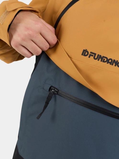 jacheta hanorac pt. barbati Fundango Hydra ECO Anorak maro 6