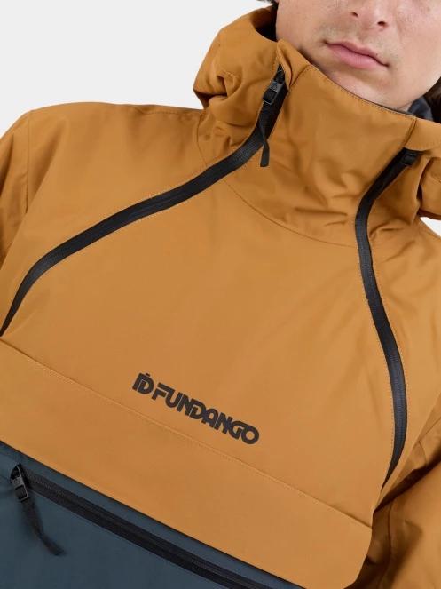 jacheta hanorac pt. barbati Fundango Hydra ECO Anorak maro 7