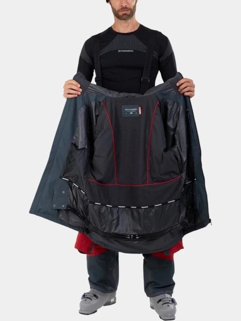 geaca de foita pt. barbati Fundango Rigel ECO 3L Jacket rosu 5