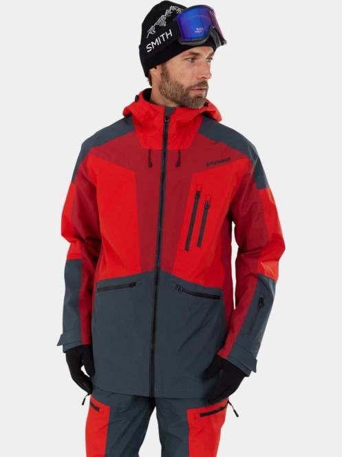 geaca de foita pt. barbati Fundango Rigel ECO 3L Jacket rosu 6