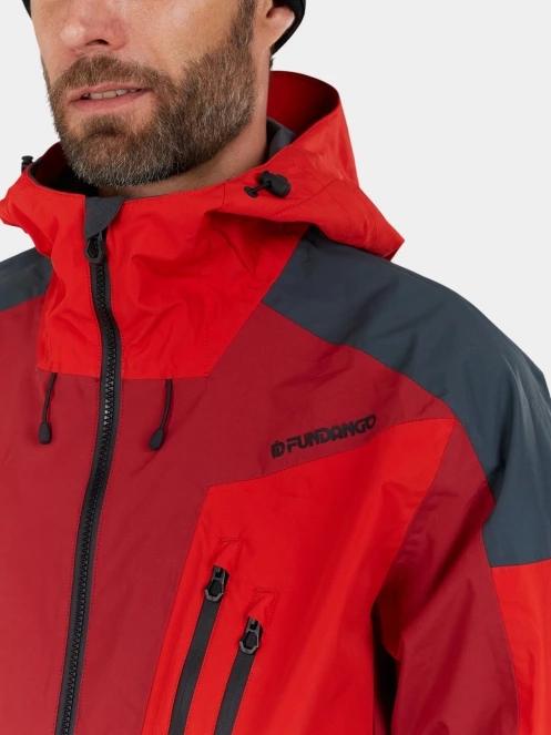 geaca de foita pt. barbati Fundango Rigel ECO 3L Jacket rosu 8