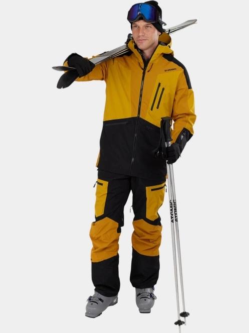 geaca de foita pt. barbati Fundango Rigel ECO 3L Jacket galben 4