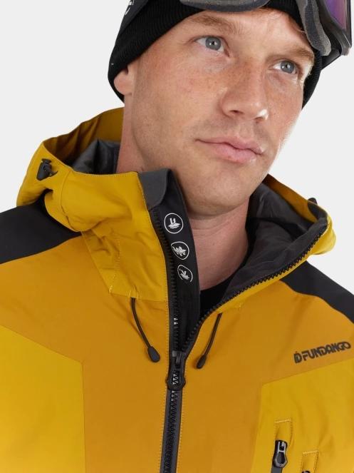geaca de foita pt. barbati Fundango Rigel ECO 3L Jacket galben 8