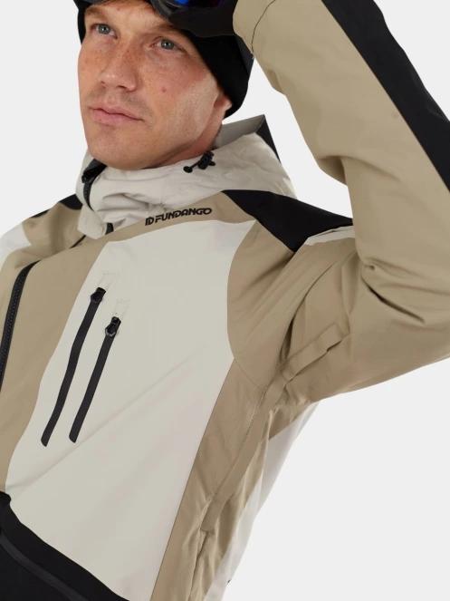 geaca de foita pt. barbati Fundango Rigel ECO 3L Jacket nisip 9