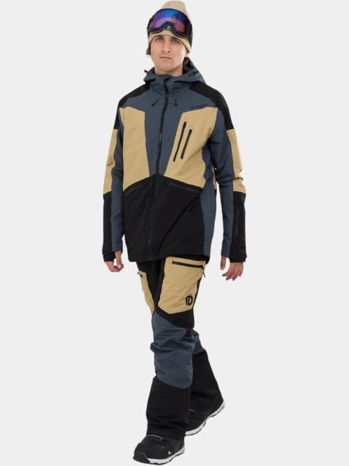 geaca de foita pt. barbati Fundango Rigel ECO 3L Jacket nisip 6