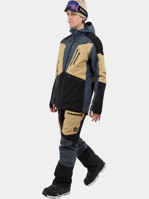 geaca de foita pt. barbati Fundango Rigel ECO 3L Jacket nisip 7